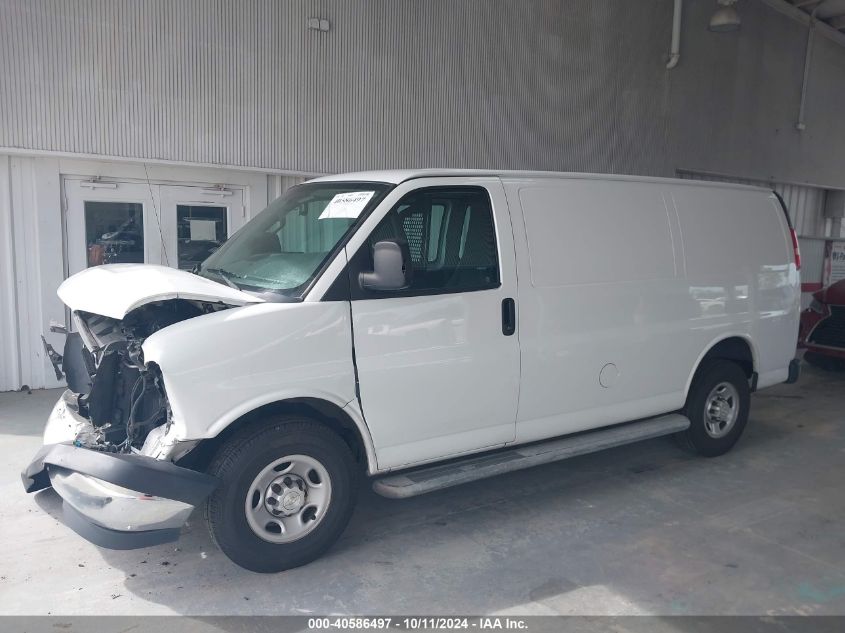 2019 Chevrolet Express 2500 Work Van VIN: 1GCWGAFG1K1233432 Lot: 40586497