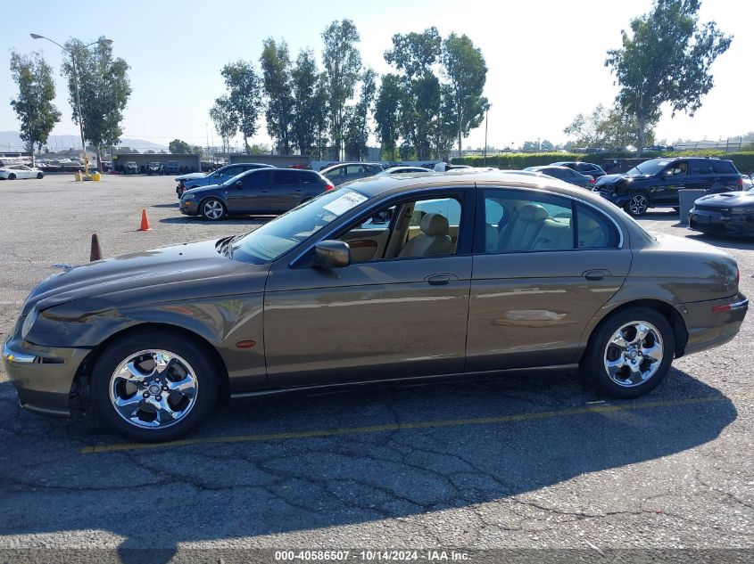 2001 Jaguar S-Type 3.0L V6 VIN: SAJDA01N11FM03722 Lot: 40586507