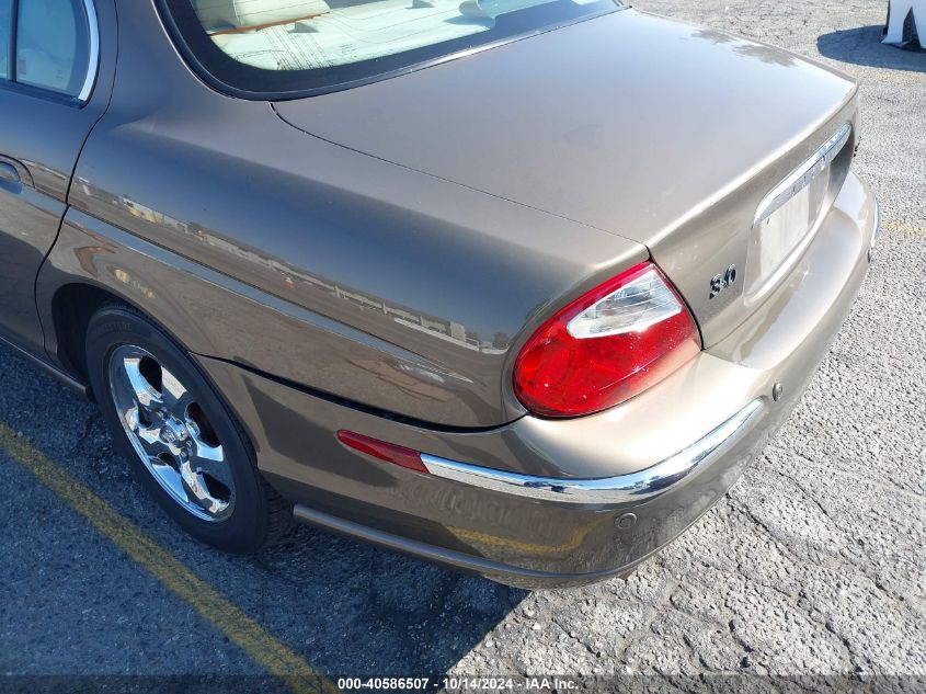 2001 Jaguar S-Type 3.0L V6 VIN: SAJDA01N11FM03722 Lot: 40586507