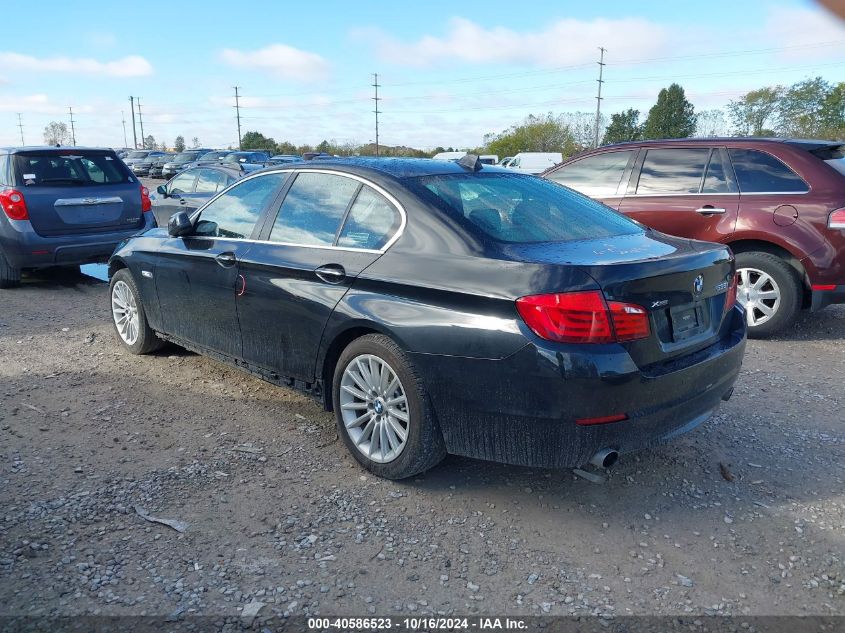 2013 BMW 535I xDrive VIN: WBAFU7C53DDU71523 Lot: 40586523