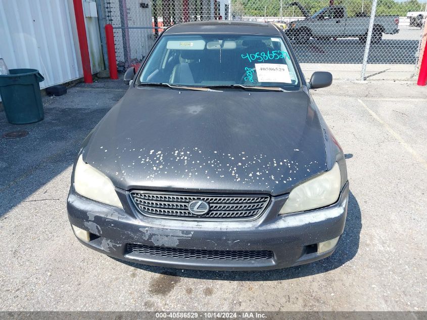 2003 Lexus Is 300 Base W/5-Speed Manual VIN: JTHBD192X30069658 Lot: 40586529