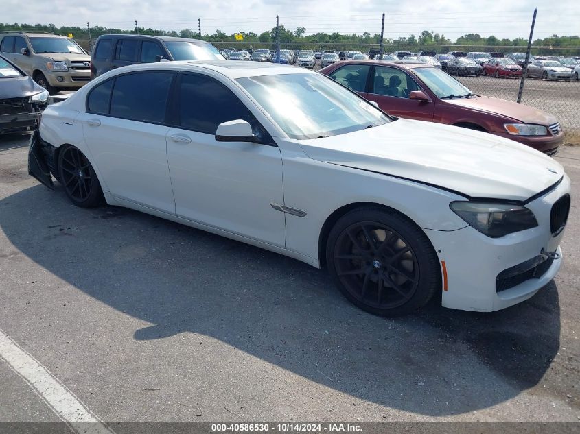 2011 BMW 750Li VIN: WBAKB8C59BCY64455 Lot: 40586530