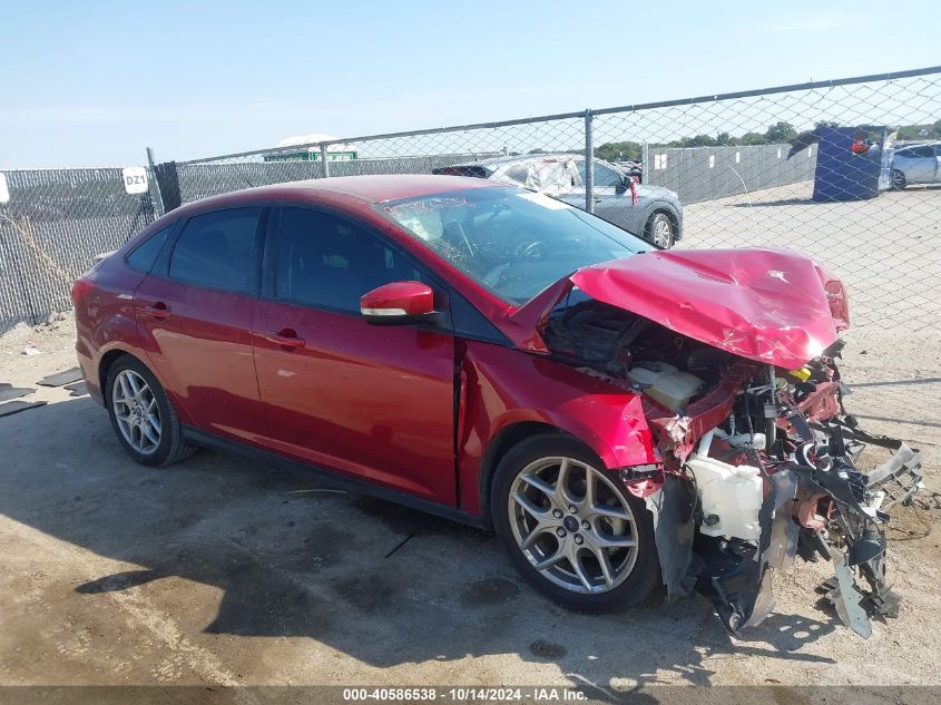 2015 Ford Focus Se VIN: 1FADP3F25FL277876 Lot: 40586538