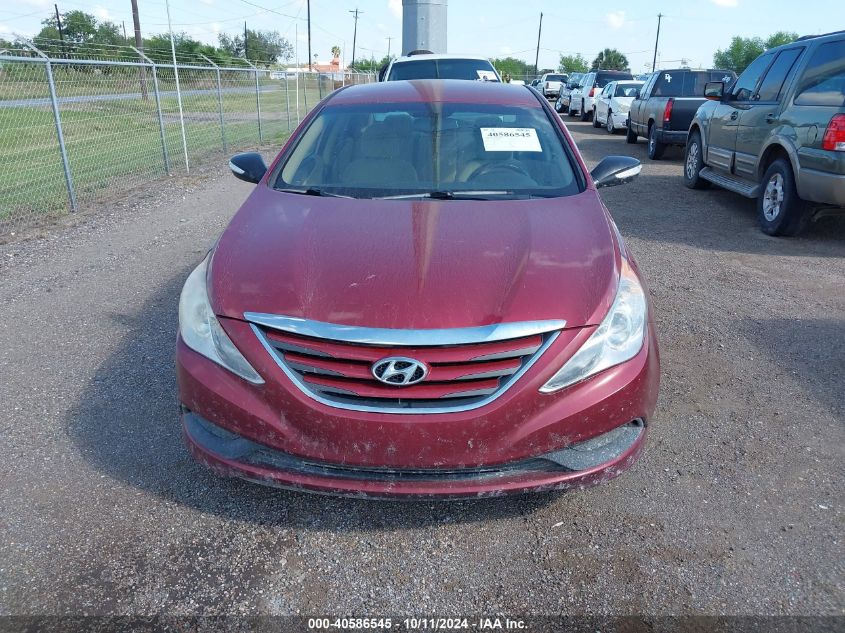 5NPEB4ACXEH862197 2014 Hyundai Sonata Gls