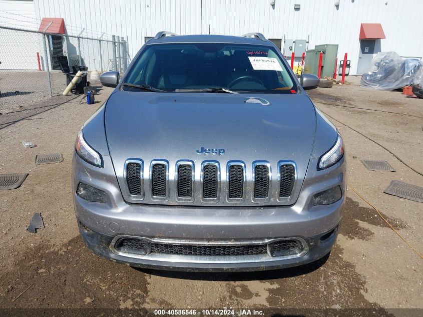 2014 Jeep Cherokee Limited VIN: 1C4PJMDS9EW109222 Lot: 40586546