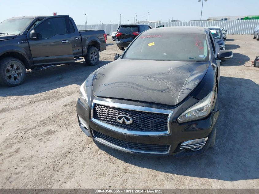 2016 Infiniti Q70L 3.7 VIN: JN1BY1PP1GM630724 Lot: 40586555