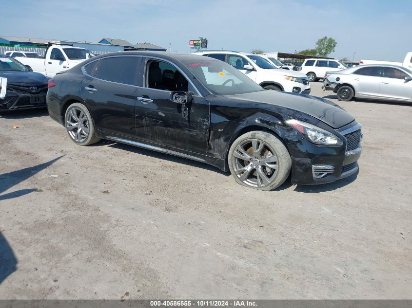 2016 Infiniti Q70L 3.7 VIN: JN1BY1PP1GM630724 Lot: 40586555