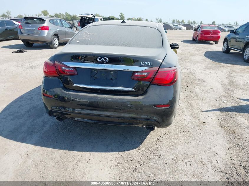 2016 Infiniti Q70L 3.7 VIN: JN1BY1PP1GM630724 Lot: 40586555