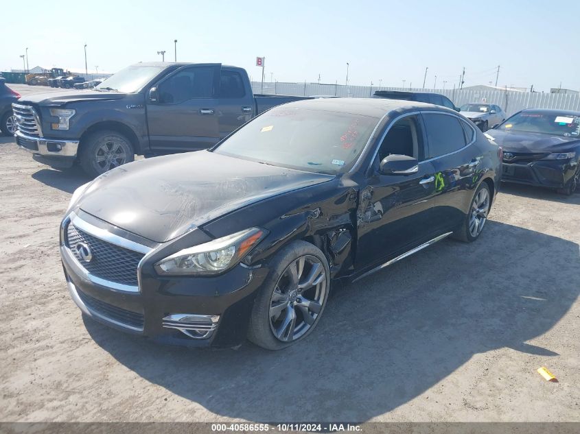 2016 Infiniti Q70L 3.7 VIN: JN1BY1PP1GM630724 Lot: 40586555