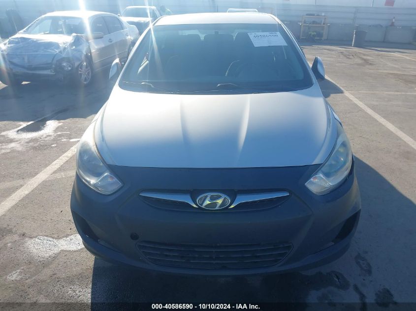 2013 Hyundai Accent Gls VIN: KMHCU4AE6DU481997 Lot: 40586590