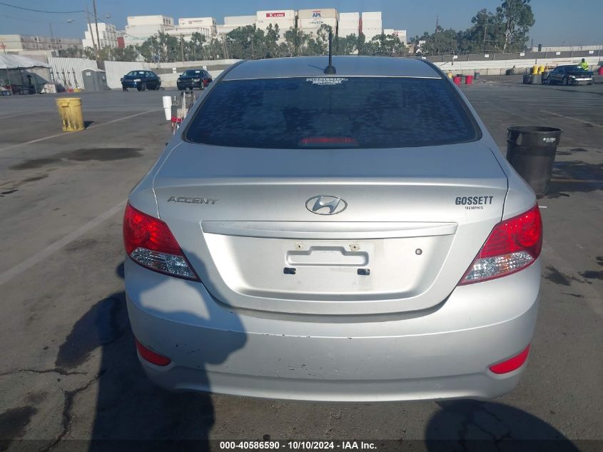 2013 Hyundai Accent Gls VIN: KMHCU4AE6DU481997 Lot: 40586590