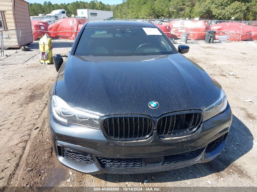 2017 BMW 740I xDrive VIN: WBA7E4C30HGV23399 Lot: 40586598