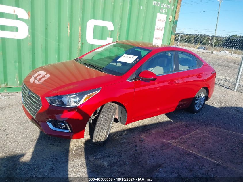 2022 Hyundai Accent Sel VIN: 3KPC24A69NE180272 Lot: 40586659