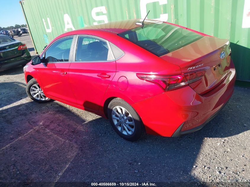 2022 Hyundai Accent Sel VIN: 3KPC24A69NE180272 Lot: 40586659