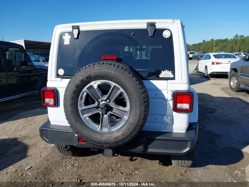 2022 Jeep Wrangler Unlimited Sahara 4X4 VIN: 1C4HJXEG7NW118355 Lot: 40586676