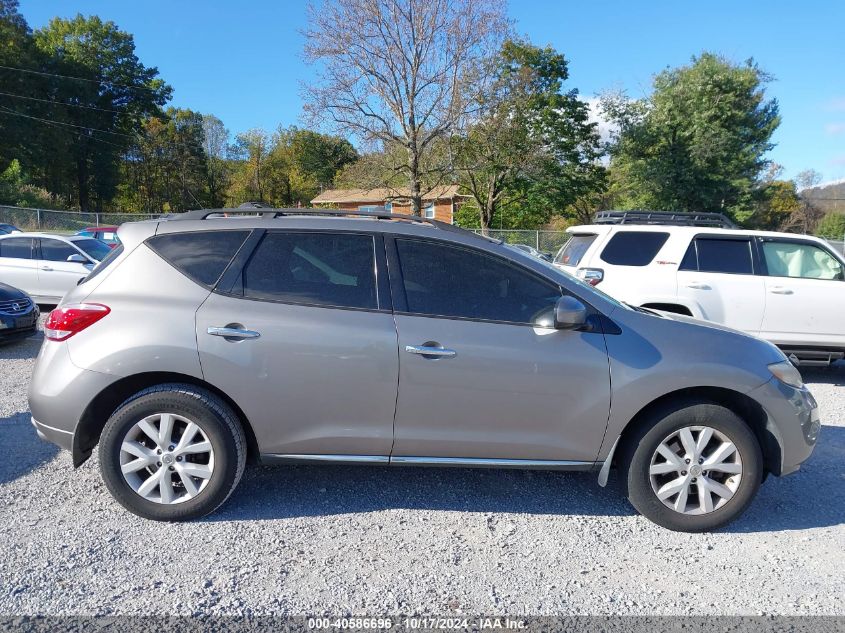 2012 Nissan Murano Sl VIN: JN8AZ1MW4CW226546 Lot: 40586696