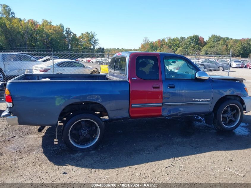 2004 Toyota Tundra Sr5 VIN: 5TBRN34164S438322 Lot: 40586700