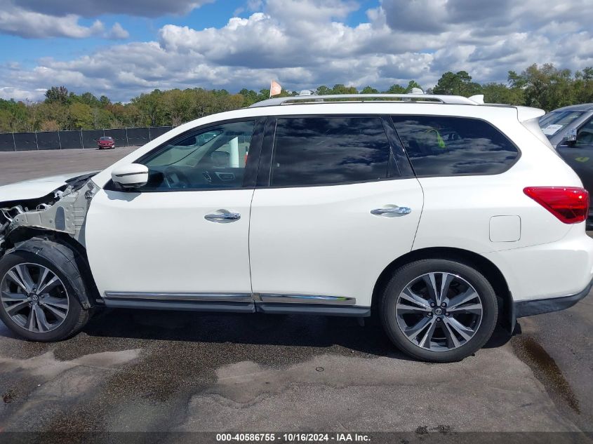 2019 Nissan Pathfinder Platinum VIN: 5N1DR2MN8KC637322 Lot: 40586755