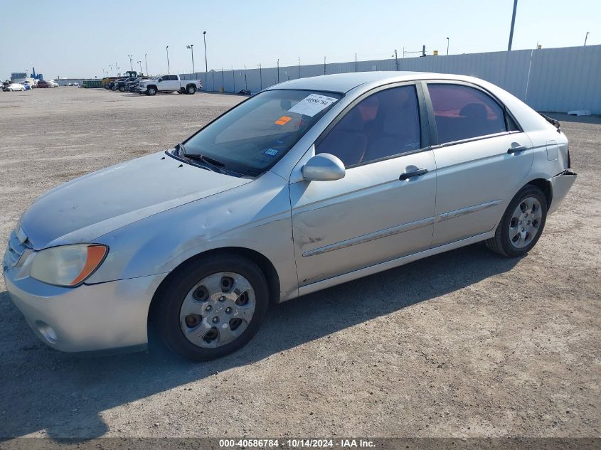 2006 Kia Spectra Ex/Lx/Sx VIN: KNAFE122965207348 Lot: 40586784