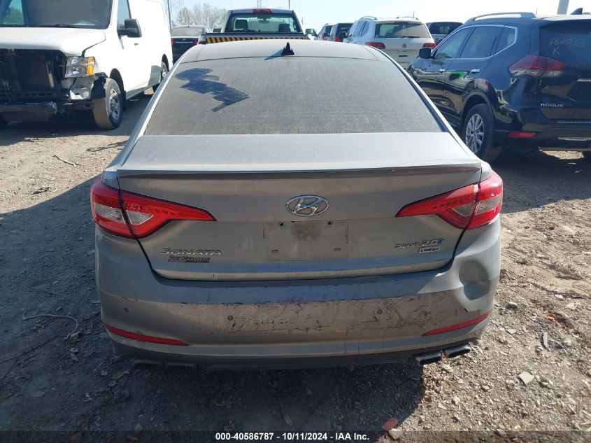 2015 Hyundai Sonata Limited 2.0T VIN: 5NPE34AB1FH173073 Lot: 40586787