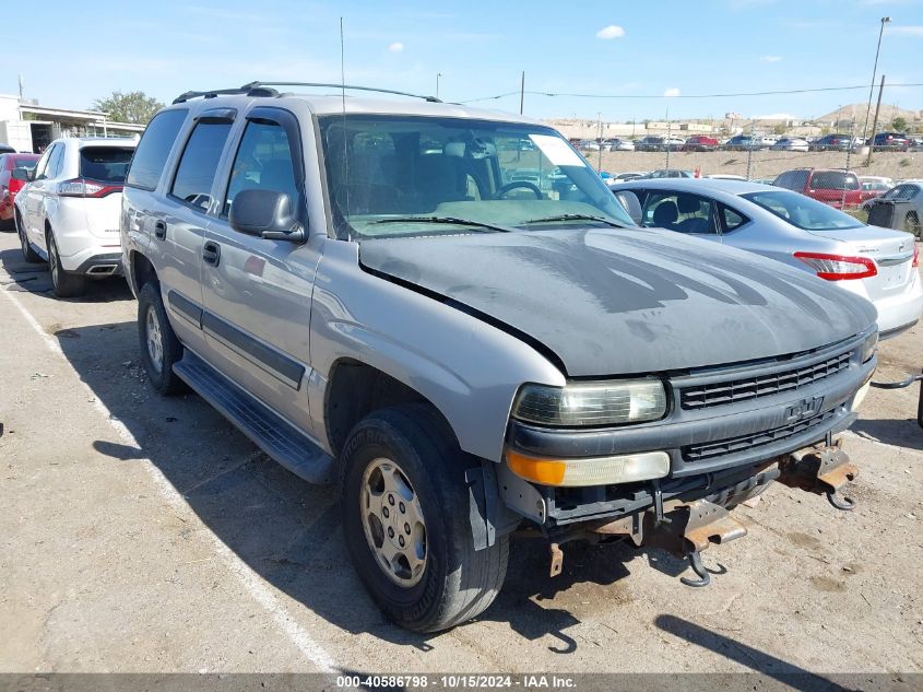 2004 Chevrolet Tahoe Ls VIN: 1GNEK13ZX4J294756 Lot: 40586798