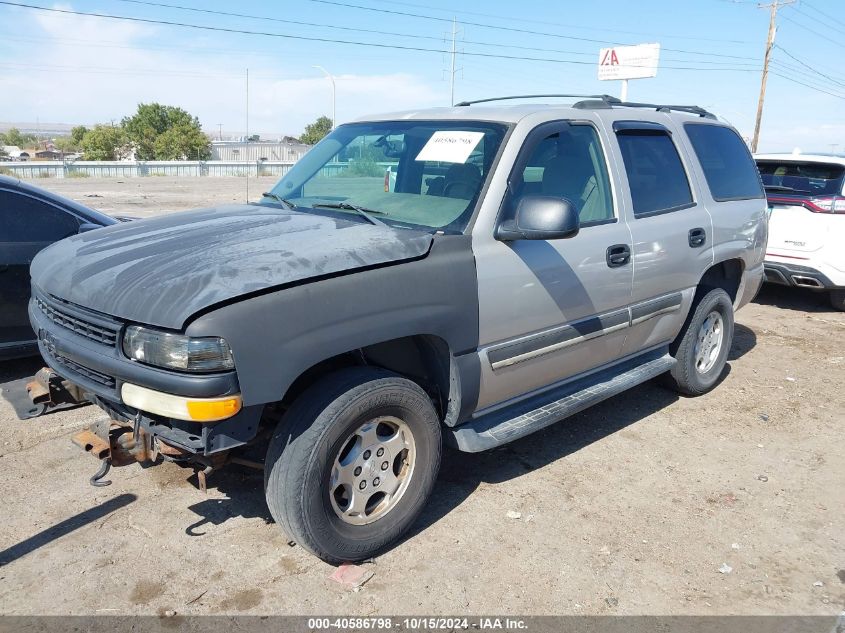 2004 Chevrolet Tahoe Ls VIN: 1GNEK13ZX4J294756 Lot: 40586798