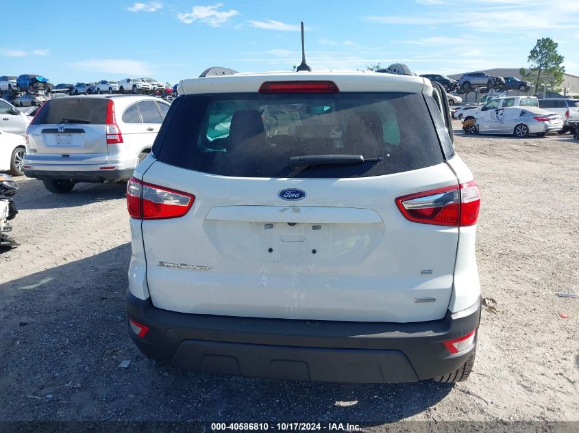 2020 Ford Ecosport Se VIN: MAJ3S2GE1LC321736 Lot: 40586810