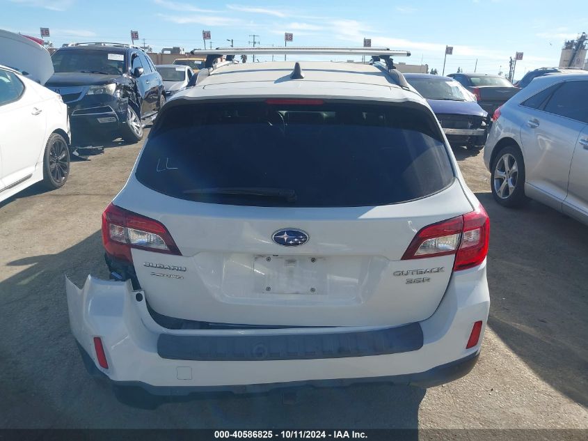 2017 Subaru Outback 3.6R Touring VIN: 4S4BSETC9H3406175 Lot: 40586825