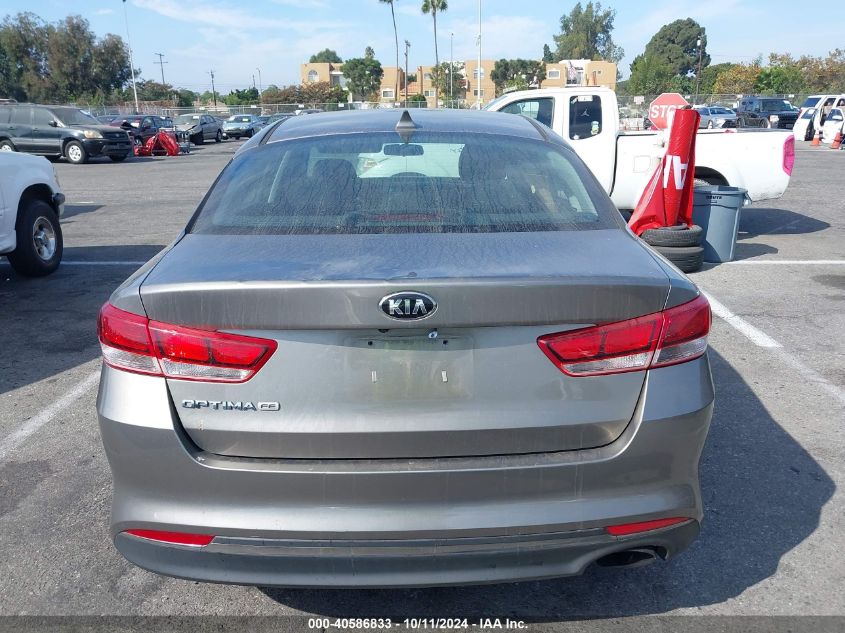 2016 Kia Optima Lx VIN: 5XXGT4L33GG105966 Lot: 40586833