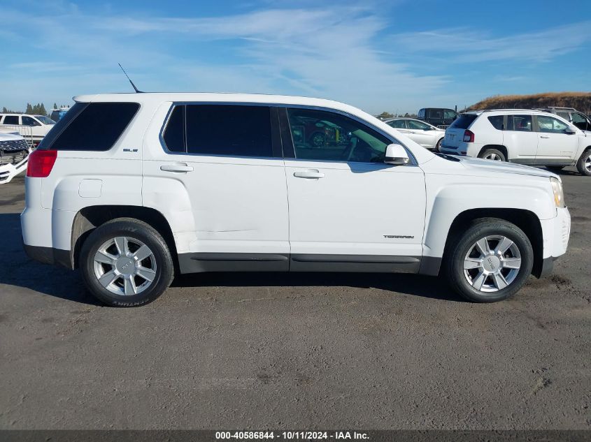 2011 GMC Terrain Sle VIN: 2CTALMEC1B6206142 Lot: 40586844