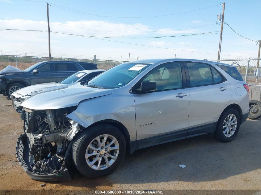 2019 Chevrolet Equinox Ls VIN: 3GNAXHEV0KS574443 Lot: 40586889