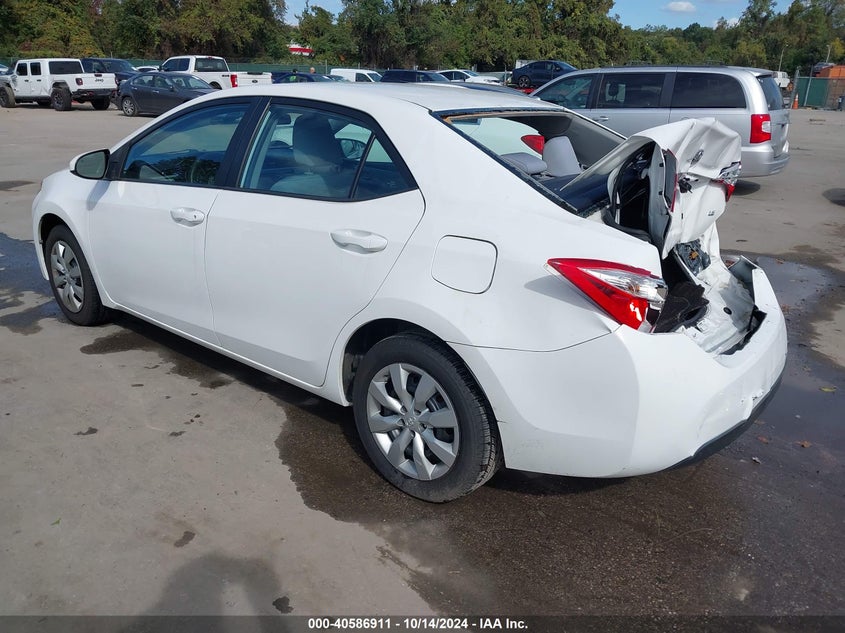2016 TOYOTA COROLLA LE - 2T1BURHE6GC494835