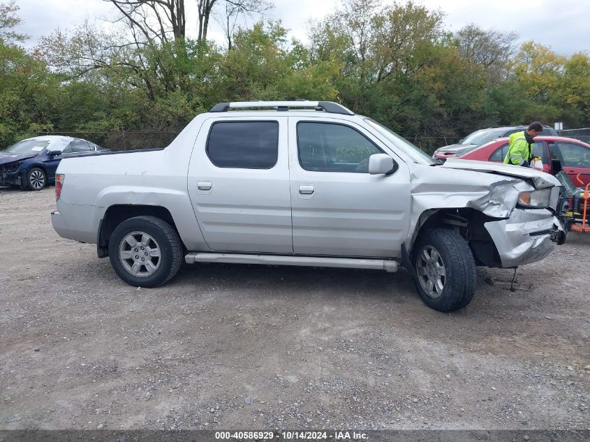 2006 Honda Ridgeline Rtl VIN: 2HJYK16586H508058 Lot: 40586929