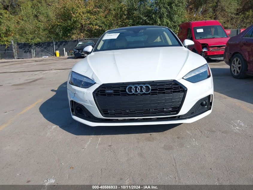 2023 Audi A5 Sportback Premium Plus 40 Tfsi Quattro S Tronic VIN: WAUCBCF58PA026441 Lot: 40586933