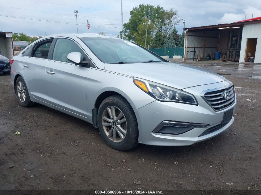 2015 Hyundai Sonata Se VIN: 5NPE24AFXFH196034 Lot: 40586936