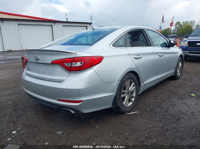 2015 Hyundai Sonata Se VIN: 5NPE24AFXFH196034 Lot: 40586936