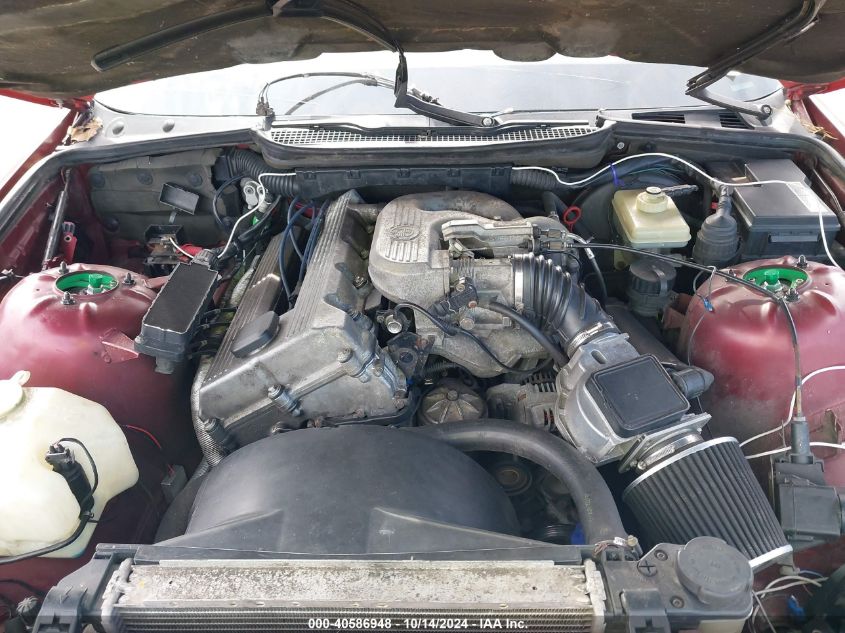 1995 BMW 318 I VIN: WBACA5321SFG12552 Lot: 40586948