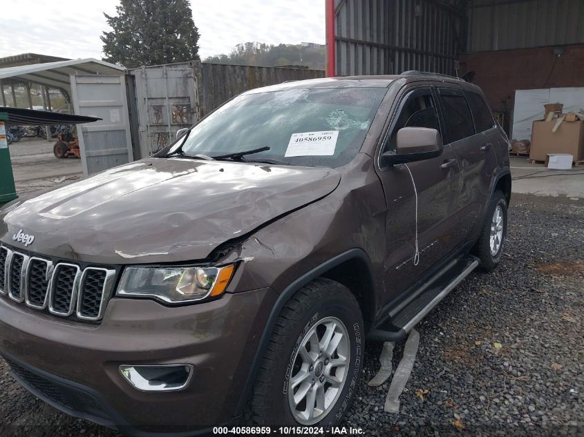 2018 Jeep Grand Cherokee Laredo E 4X4 VIN: 1C4RJFAG0JC404368 Lot: 40586959