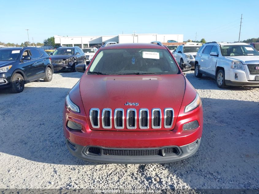 2015 Jeep Cherokee Sport VIN: 1C4PJLAB1FW731944 Lot: 40586993