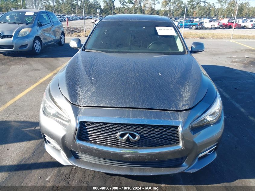 2014 Infiniti Q50 VIN: JN1BV7AP0EM679480 Lot: 40587000