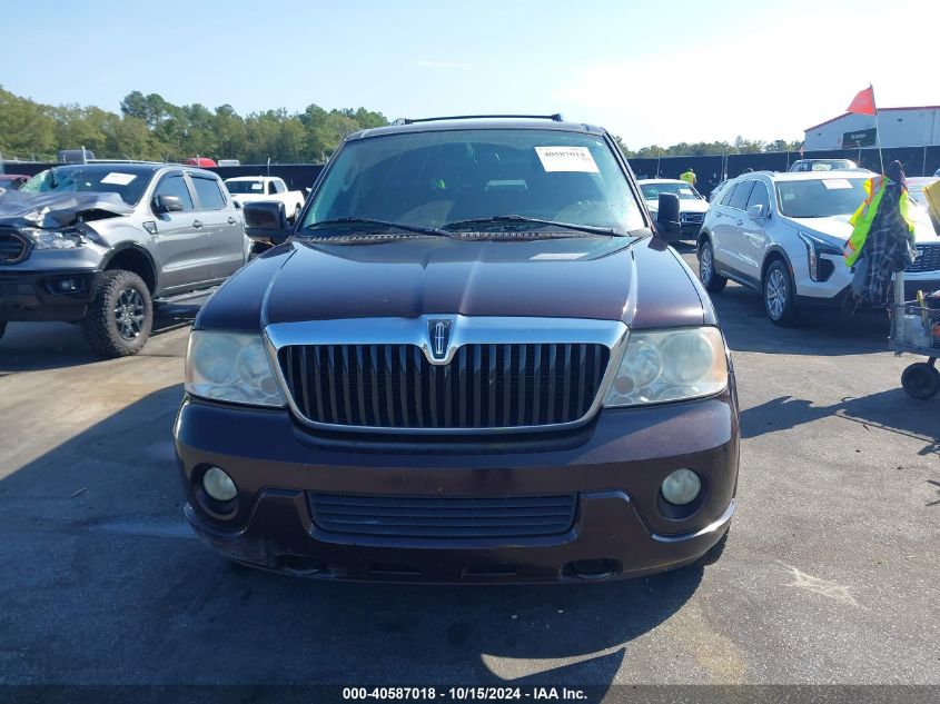 2003 Lincoln Navigator VIN: 5LMFU27R73LJ37124 Lot: 40587018