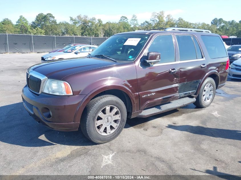 2003 Lincoln Navigator VIN: 5LMFU27R73LJ37124 Lot: 40587018