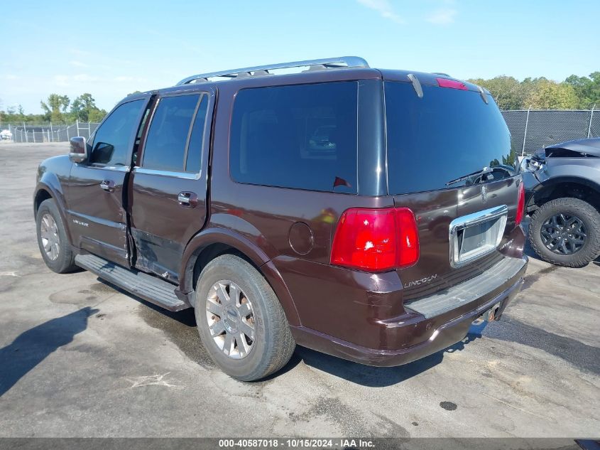 2003 Lincoln Navigator VIN: 5LMFU27R73LJ37124 Lot: 40587018