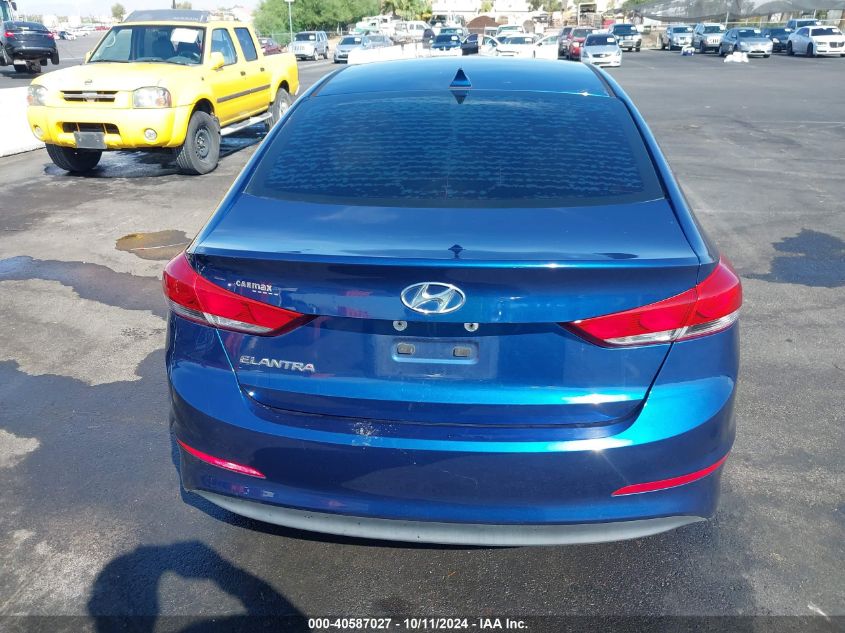 5NPD84LF7JH363269 2018 Hyundai Elantra Sel