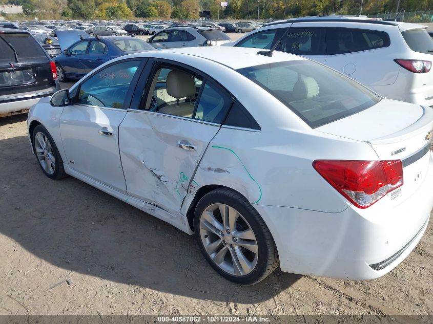 1G1PG5SB1E7341081 2014 Chevrolet Cruze Ltz