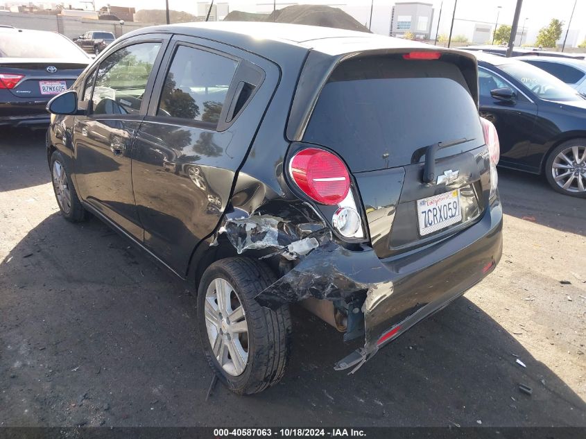 2014 Chevrolet Spark Ls Auto VIN: KL8CB6S93EC438550 Lot: 40587063