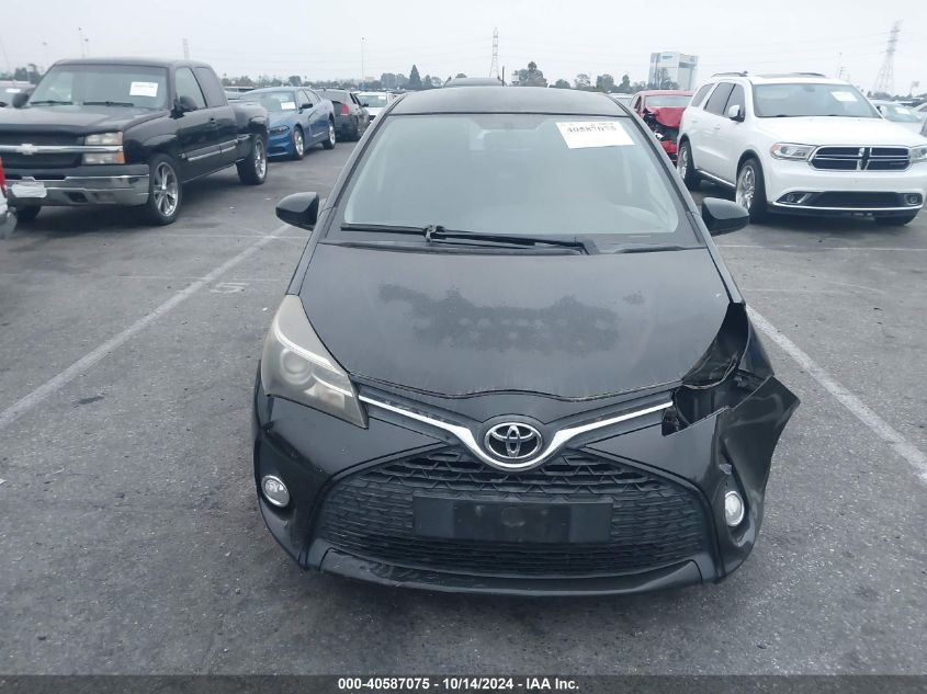 2015 Toyota Yaris Se VIN: VNKKTUD33FA020166 Lot: 40587075
