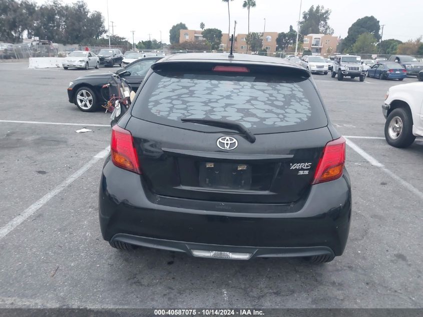 2015 Toyota Yaris Se VIN: VNKKTUD33FA020166 Lot: 40587075