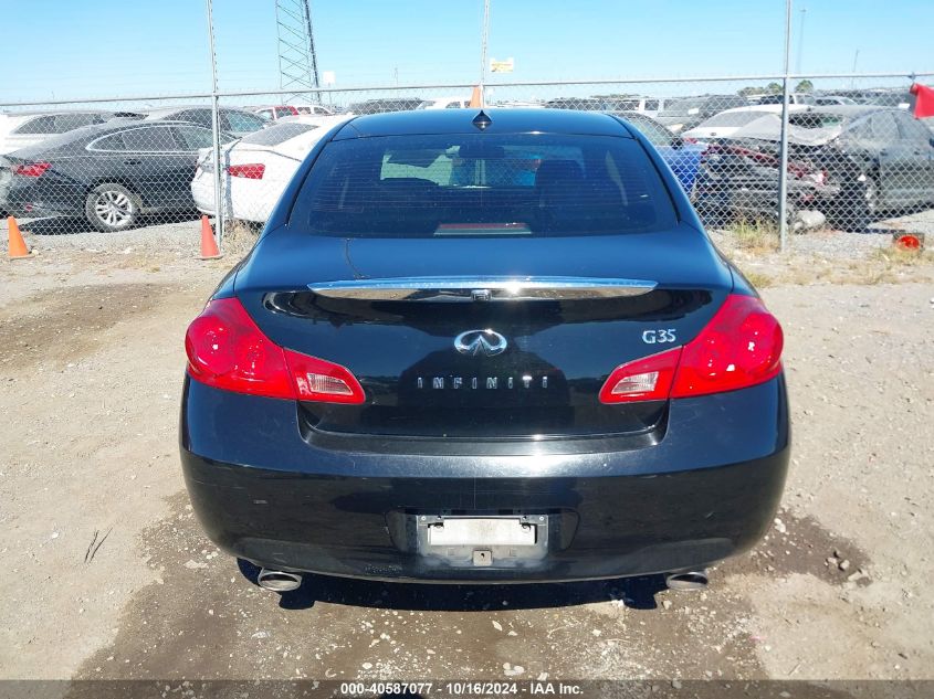 2008 Infiniti G35 Journey VIN: JNKBV61E28M213817 Lot: 40587077