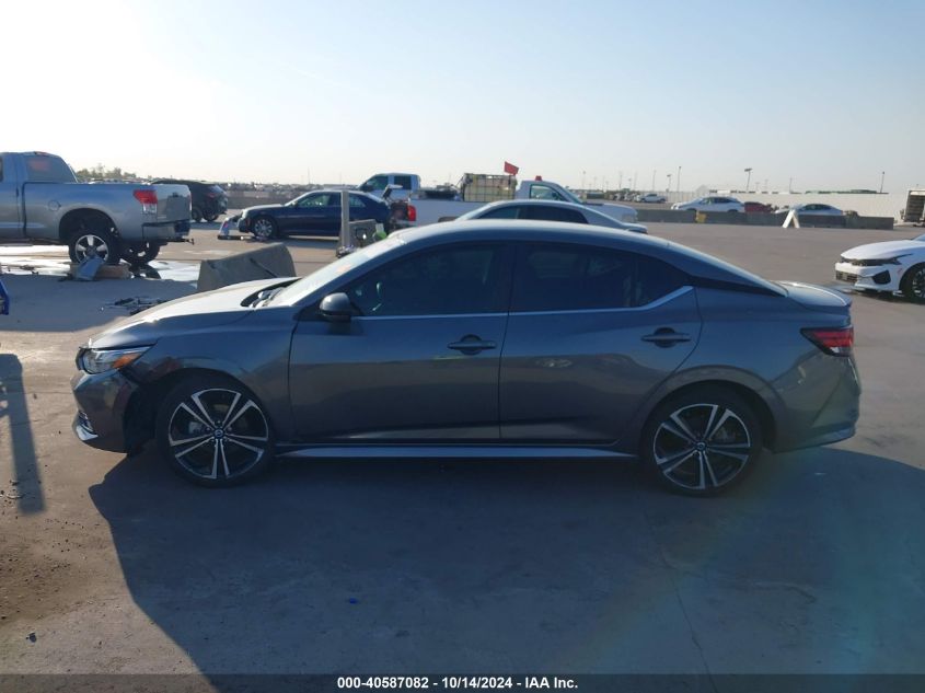 2020 Nissan Sentra Sr Xtronic Cvt VIN: 3N1AB8DV1LY289342 Lot: 40587082